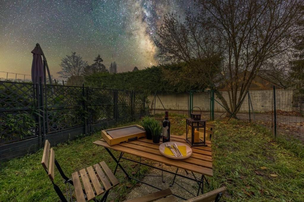 Ferienwohnung Cocoon - Jardin - Boite A Cle - Wi-Fi Baulne Exterior foto